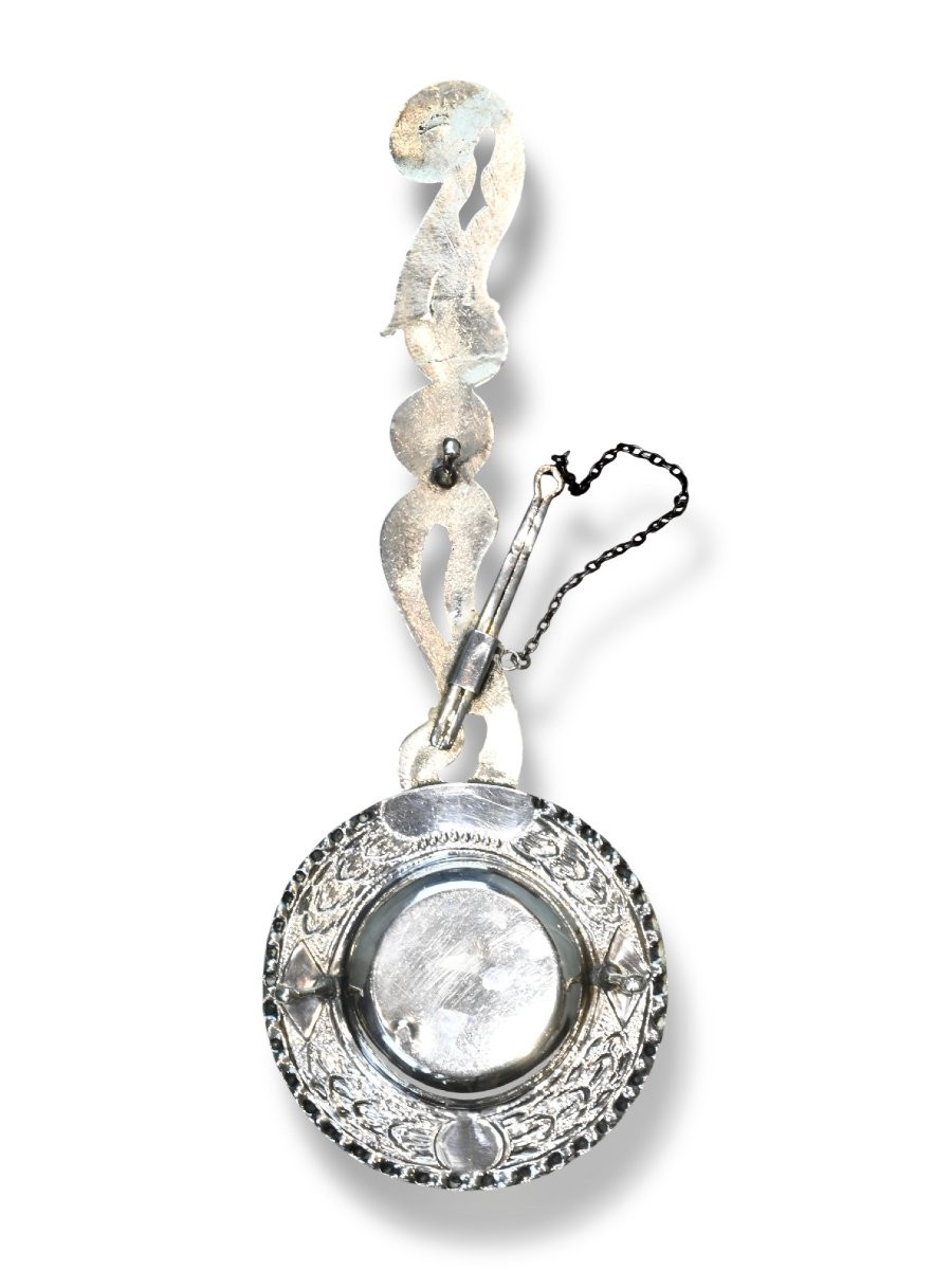 Porta Candela in Argento 915 - Spagna Anni 30-photo-2